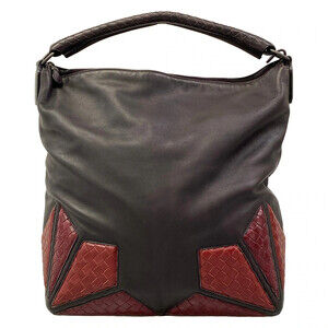 Bottega Veneta Intrecciato Brown Red #358664B85B